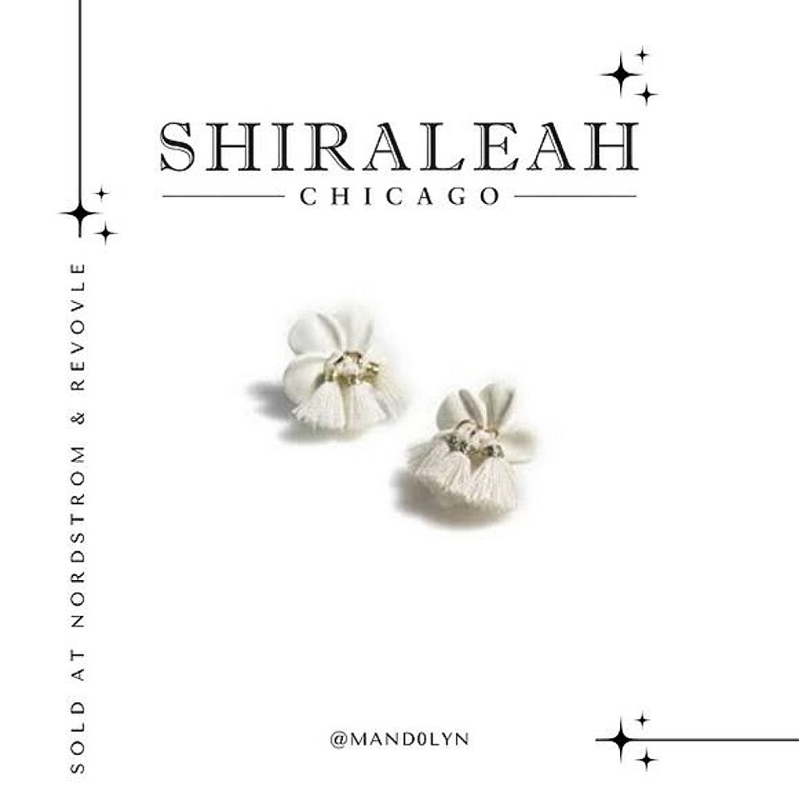 Nwt Shiraleah Anthropologie Fleur Flower White Earrings 12$